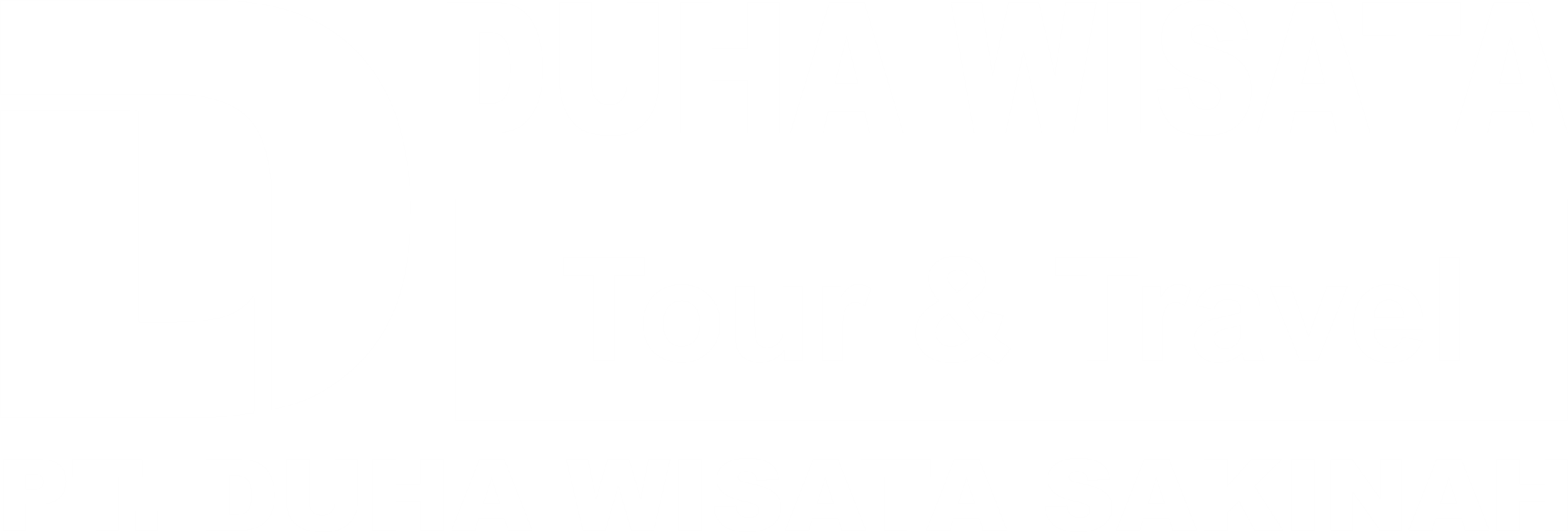 Logo Duha Wisata Sakinah (White)